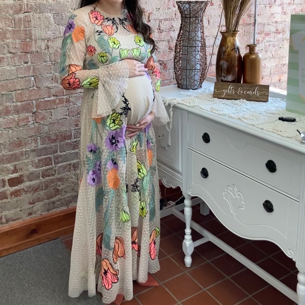 ASOS Embroidered floral dress